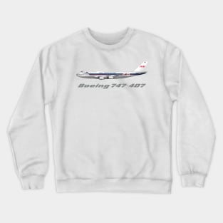 Thai Airways 747-4D7 Retro Livery Crewneck Sweatshirt